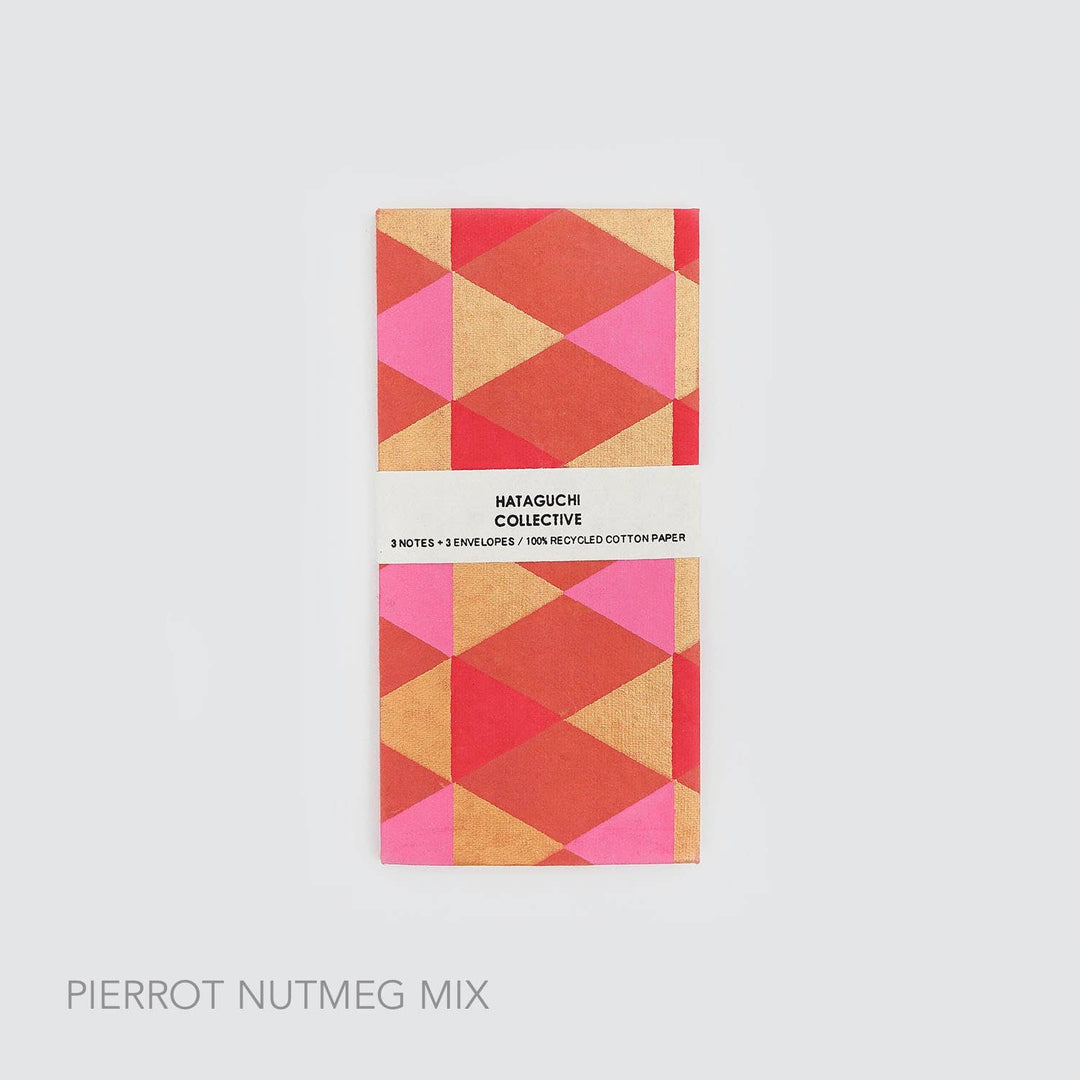 Large Envelope with Notecard Set: SHIMA-MARU RED x BLUE