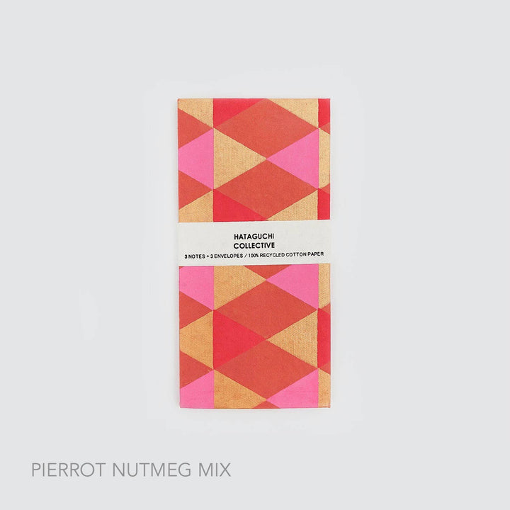 Large Envelope with Notecard Set: SHIMA-MARU RED x BLUE