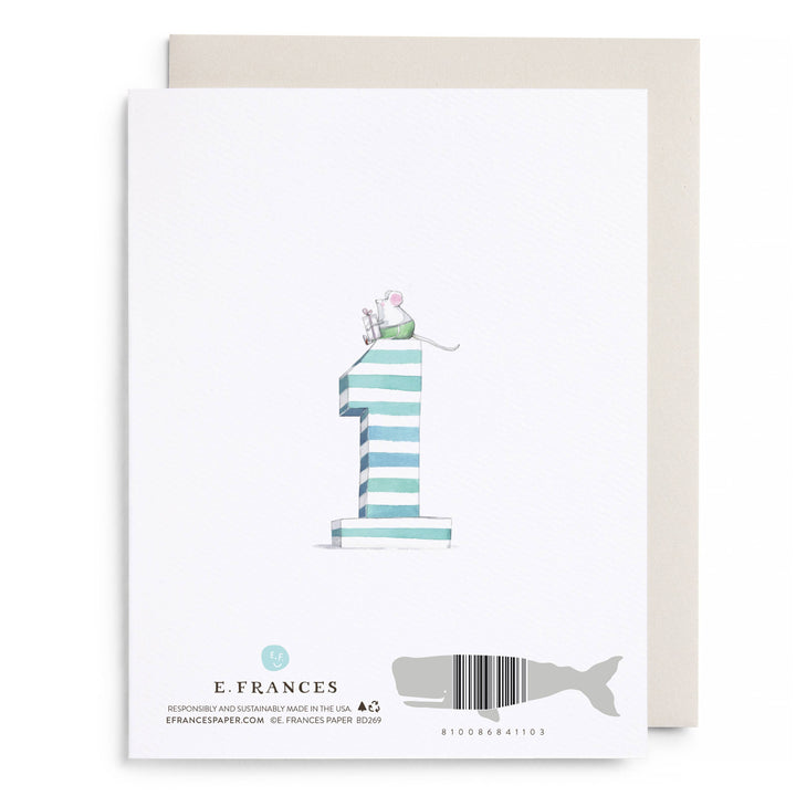 1st Birthday Greeting Card