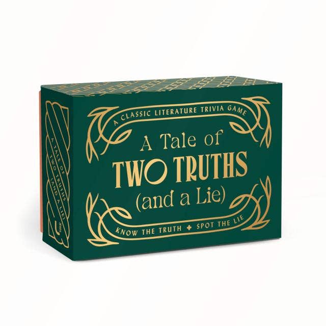 Two Truths and a Lie: Literary Edition