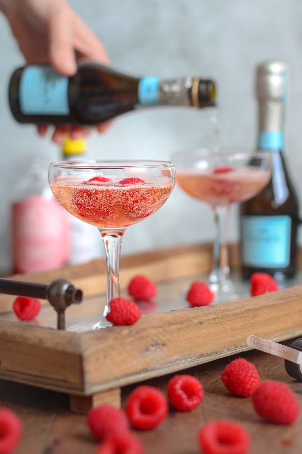 Raspberry Rose Simple Syrup