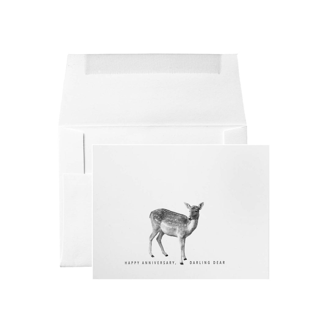 Deer Happy Anniversary, Darling Dear Card