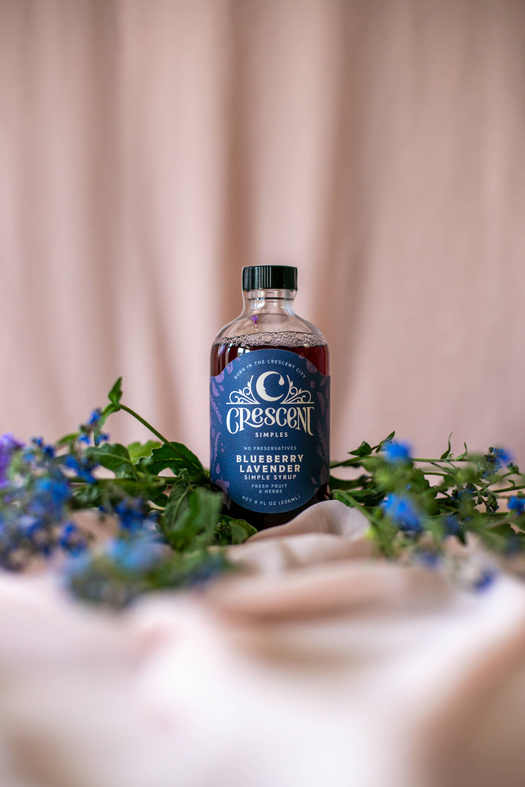 Bar Size Blueberry Lavender Simple Syrup