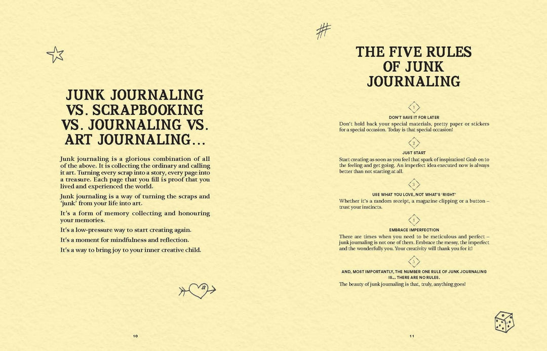 A Year of Junk Journaling