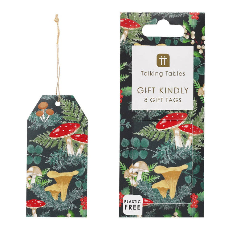 Forest Green Christmas Gift Tags | 8 Pack | Christmas Wrap |