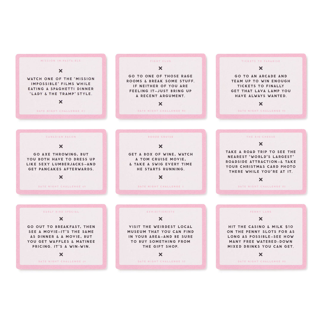 Brass Monkey Date Night Challenges