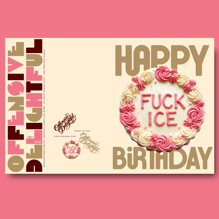 F ICE CAKE birthday