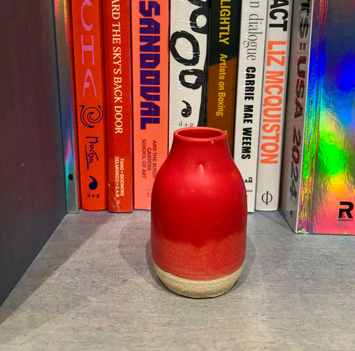 Clay Crew Collaboration Bud Vase - Red