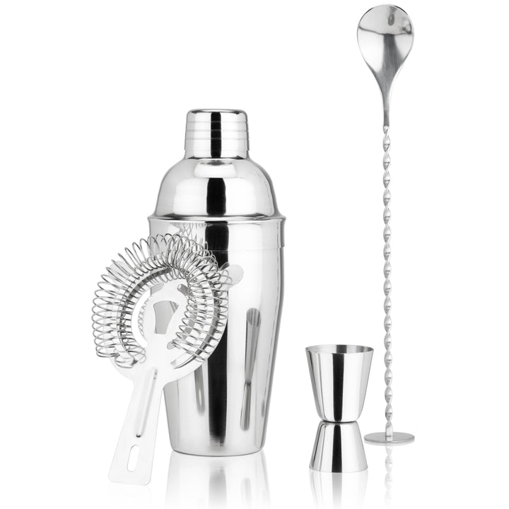 Stainless Steel Barware Set of 4