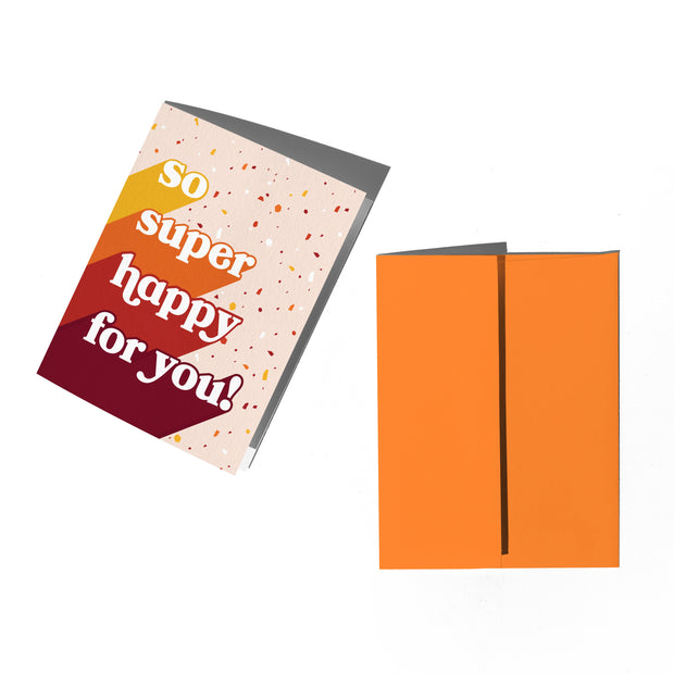So Super Happy Congratulations Card