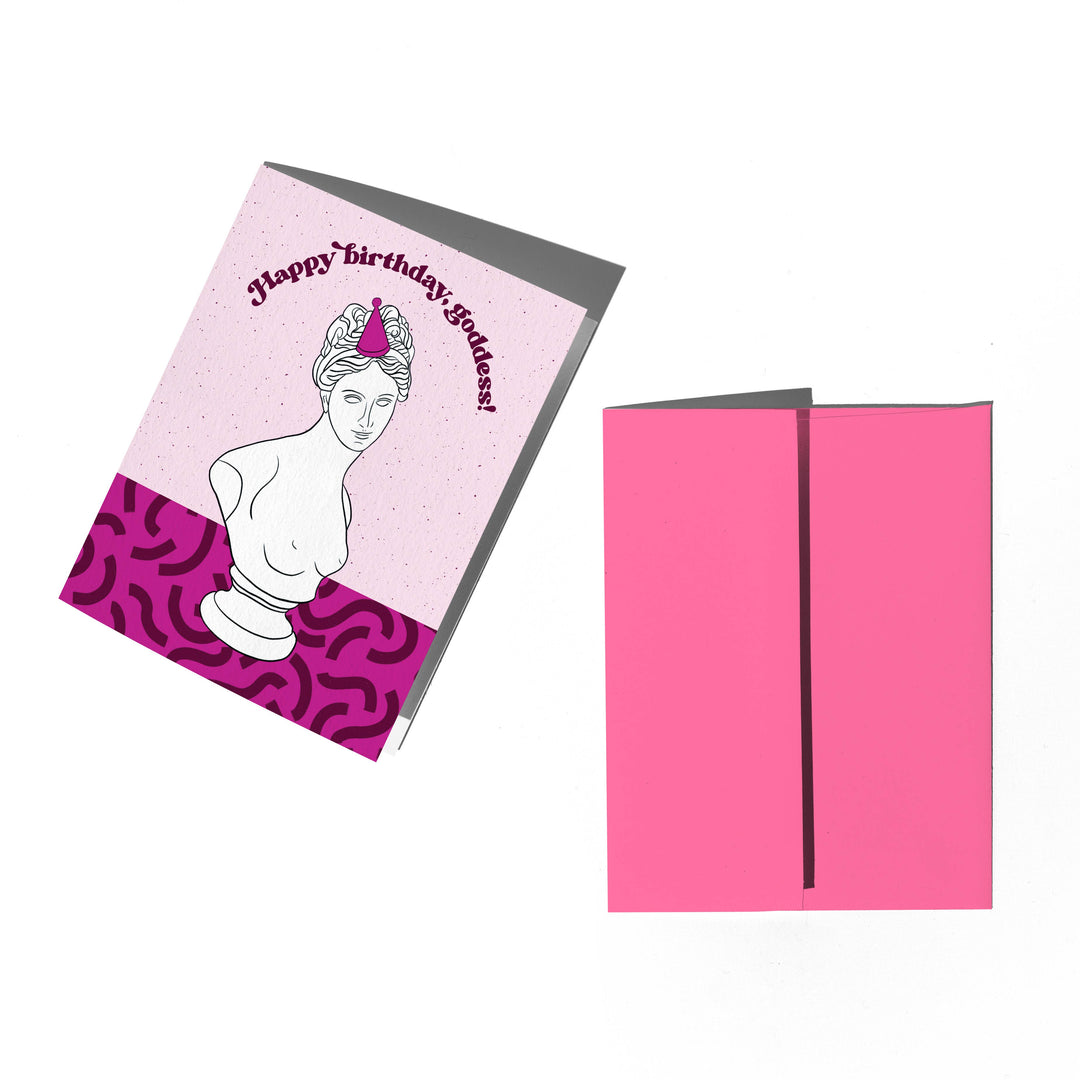 Birthday Goddess Card