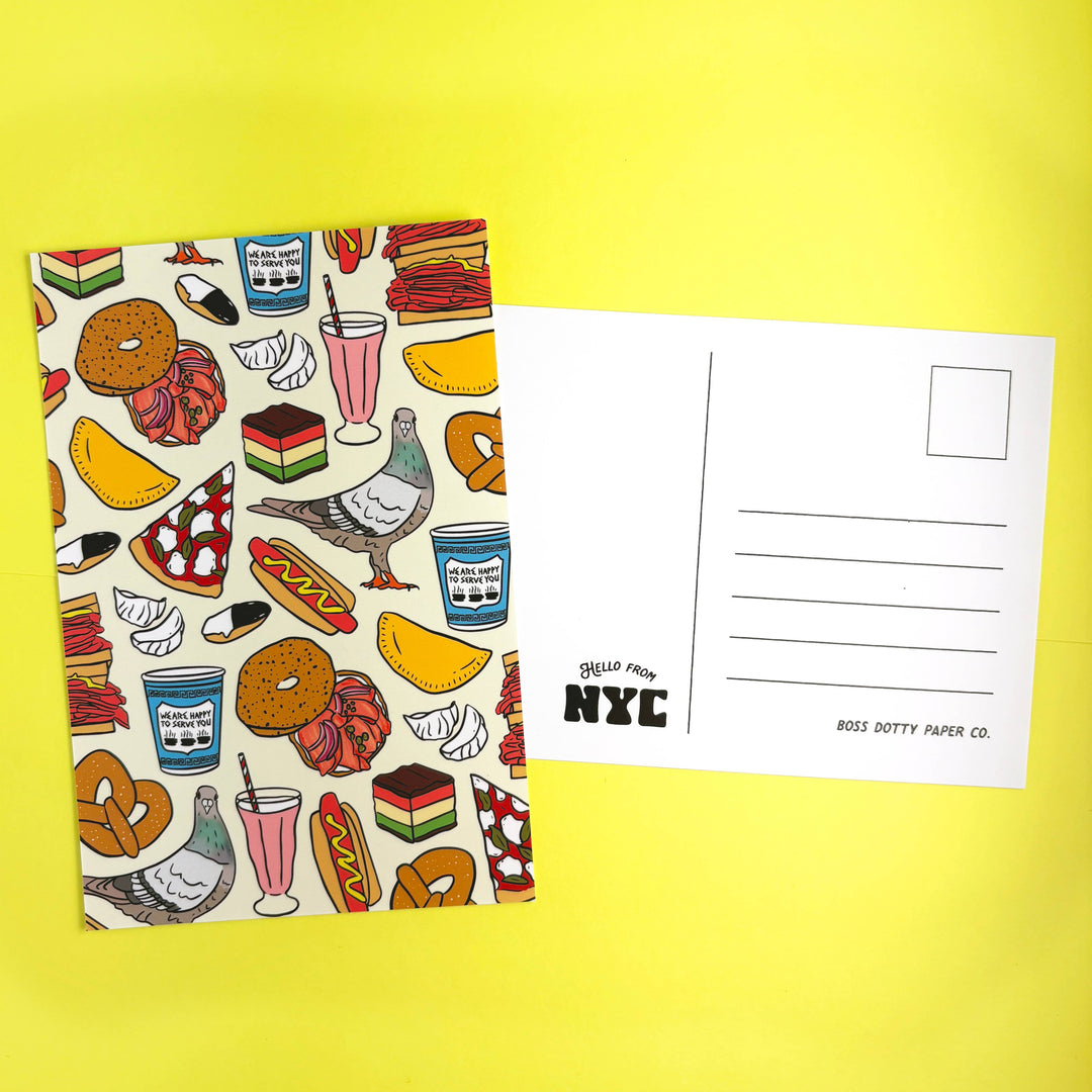 NYC Icons Postcard