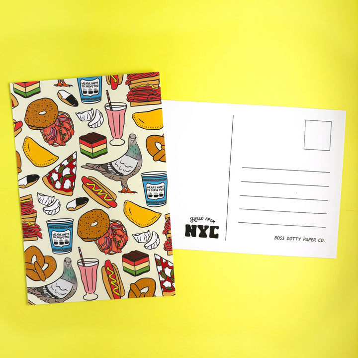NYC Icons Postcard