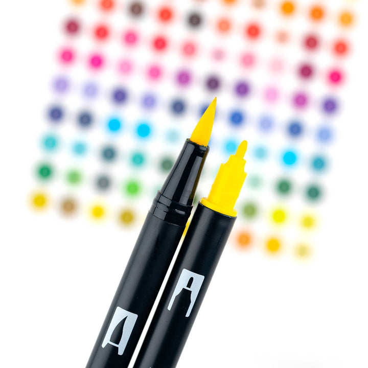 Dual Brush Markers: Lemon Squeezy