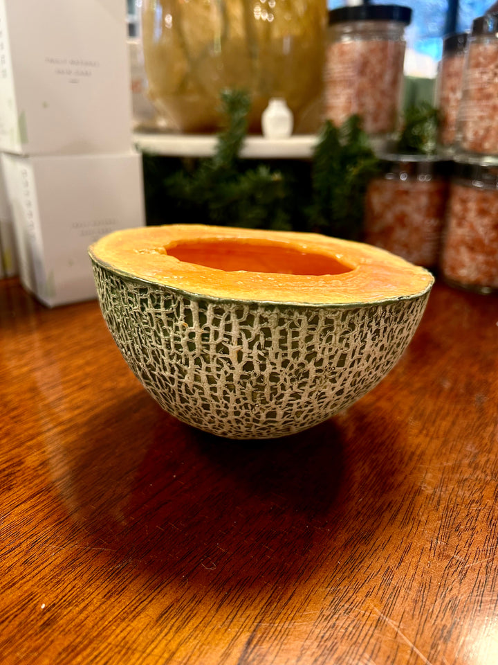 Cantaloupe Bowl Sculpture