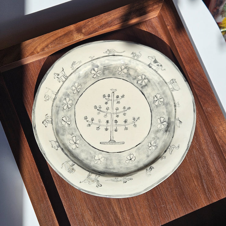 Animal Tree Plate