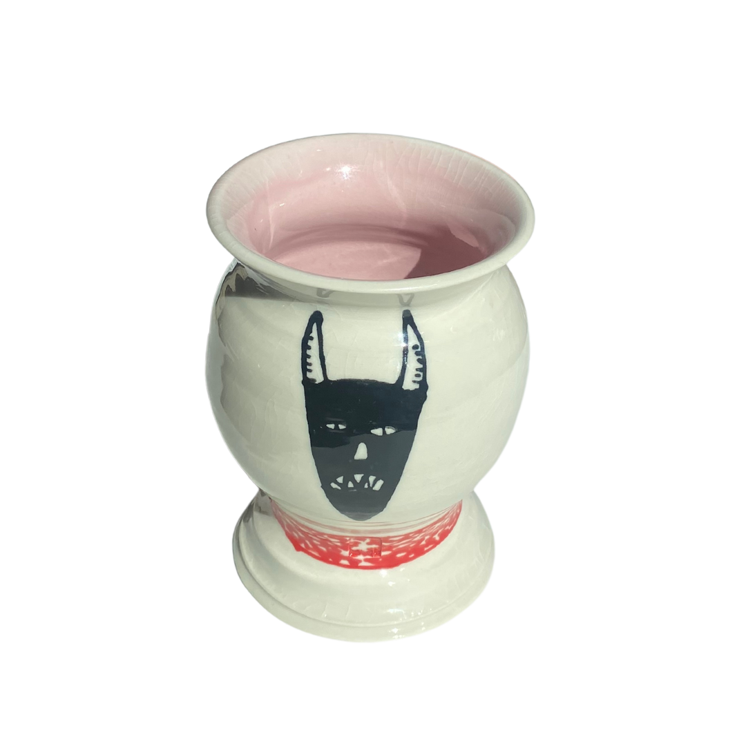 Medium Demon Snake Vase