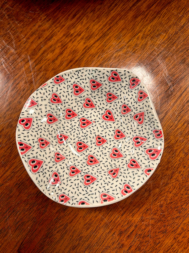 Little Heart Guy Wavy Bowls