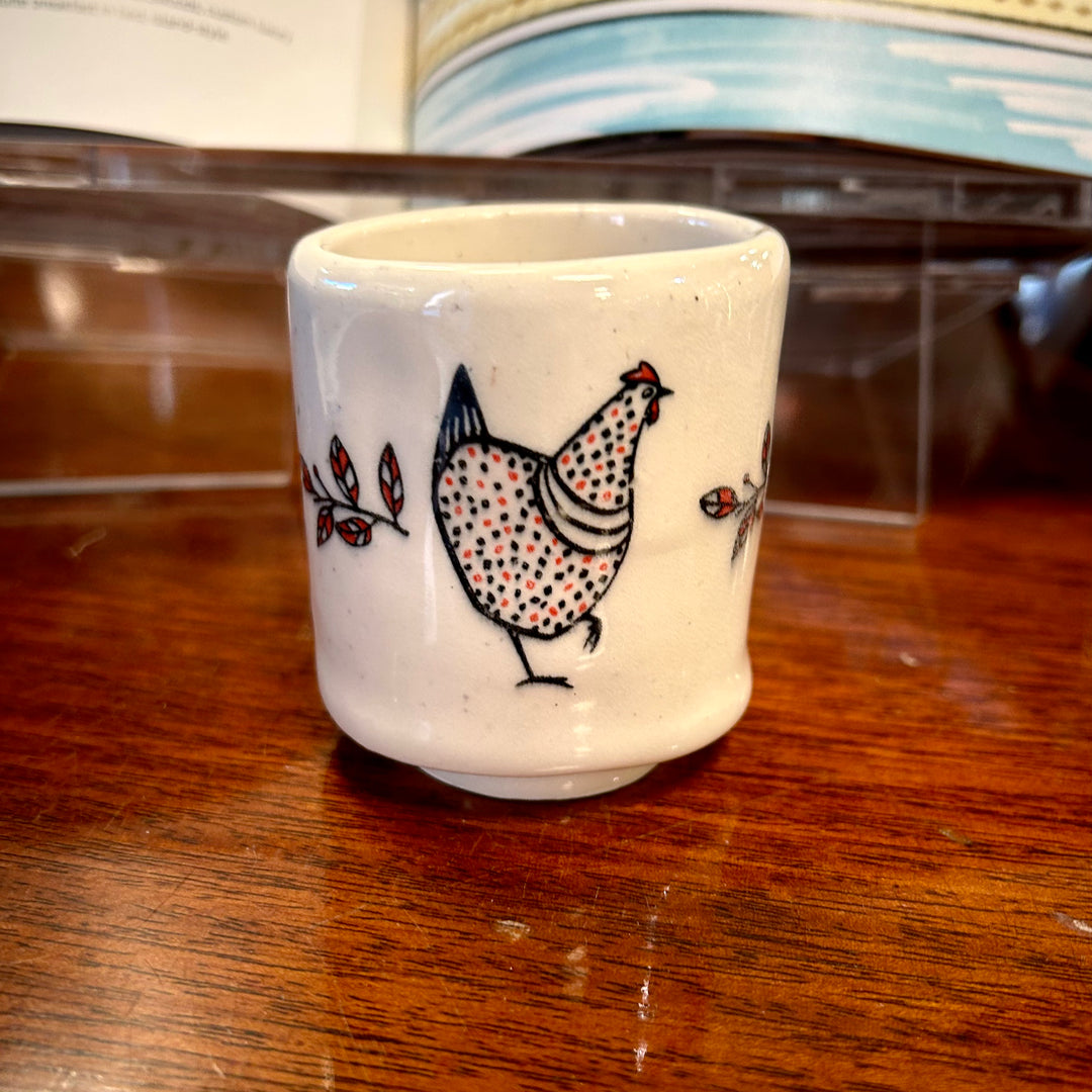 Small Ceramic Graphic Cups