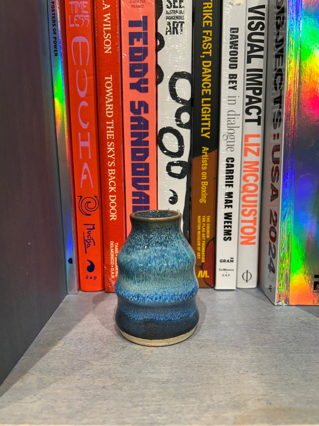 Clay Crew Collaboration Bud Vase - Deep Blue