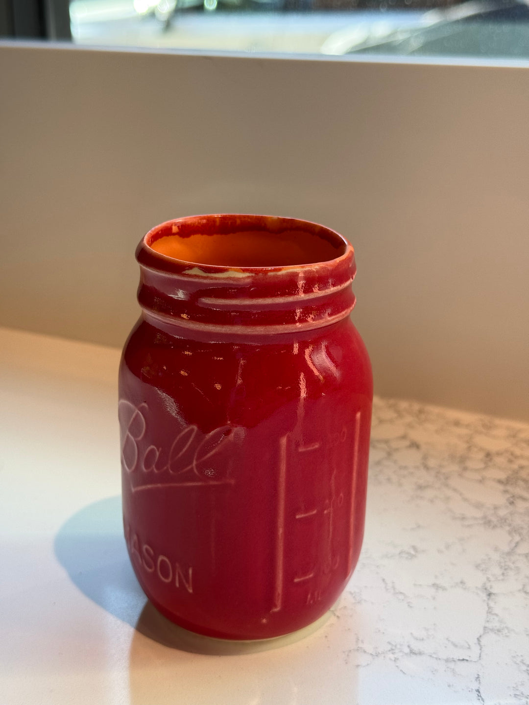 Stoneware Ball Jar
