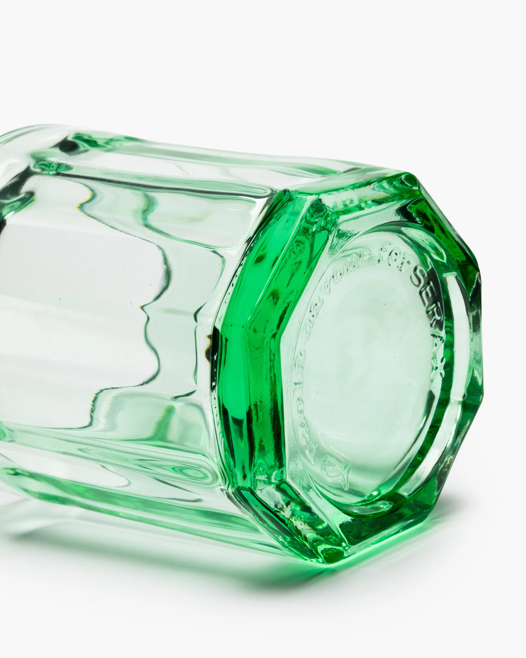 Medium Green Glass Fish & Fish