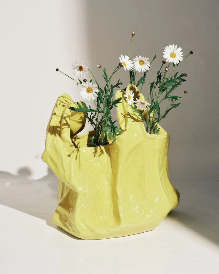 Vase Yellow Gala