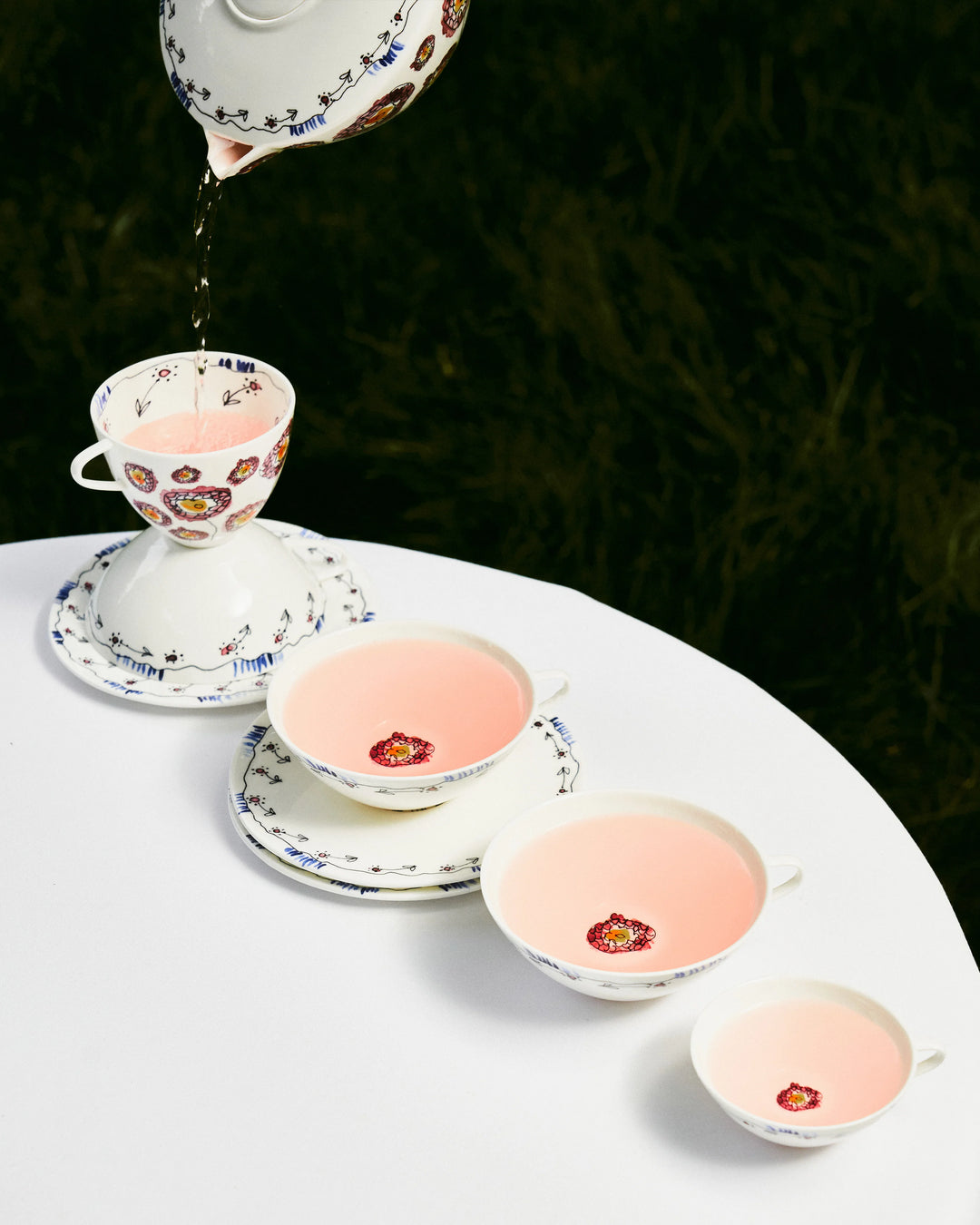 Cappuccino Cup Anemone Milk Midnight Flowers