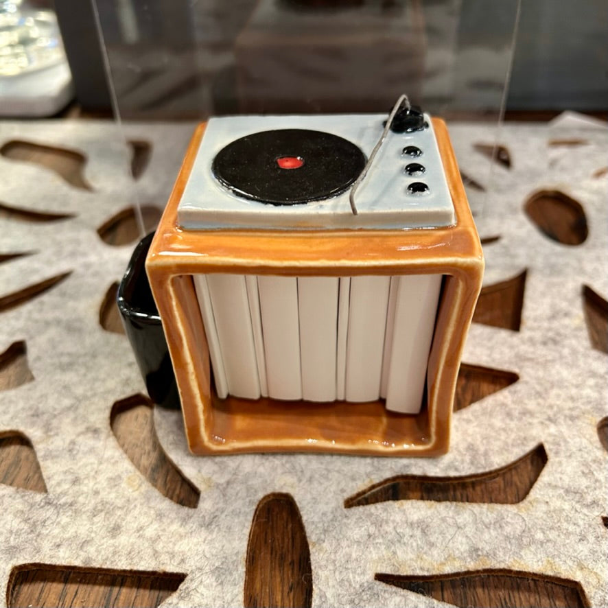 Vinyl Player Matchbook Holder