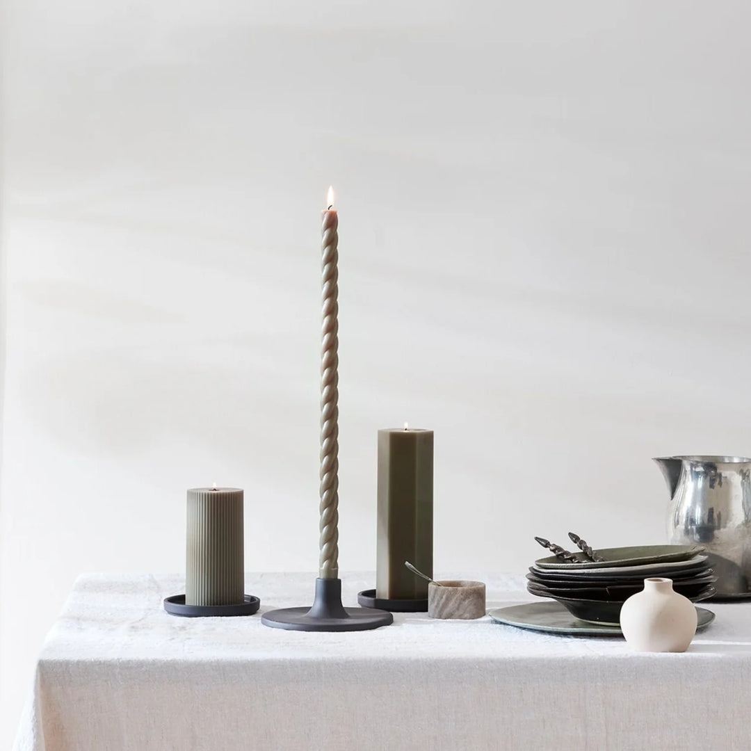 Fancy Taper Candles 10"