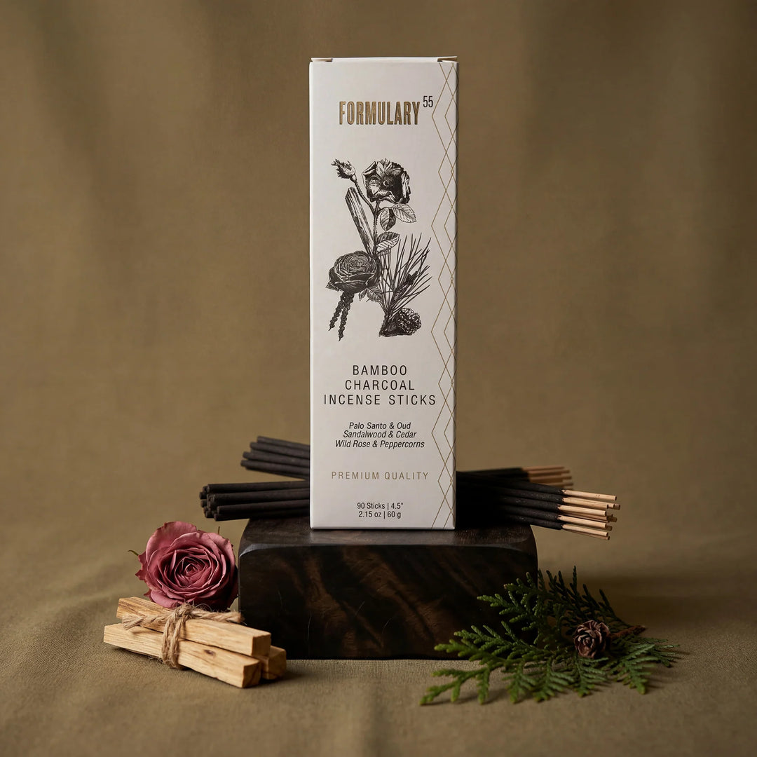 Bamboo Charcoal Incense Sticks Trio Gift Set