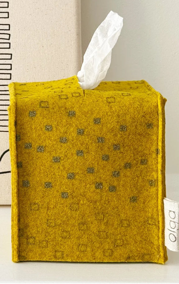 Olga Joan Square Tissue Box