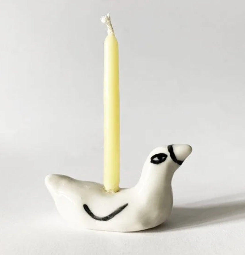 Party duck candle holder