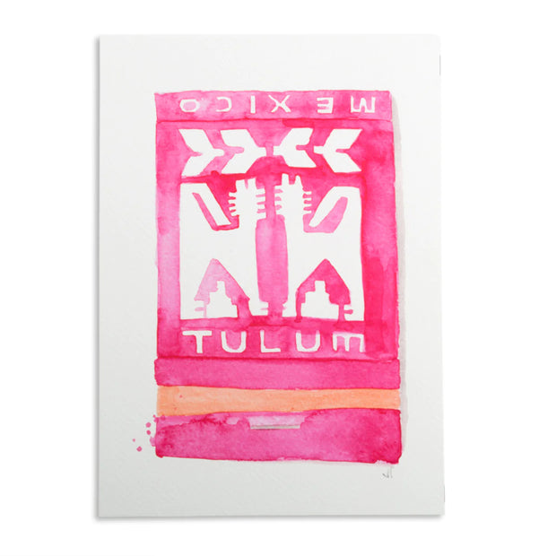 TULUM MATCHBOOK PRINT