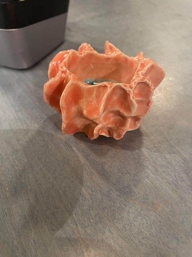 Pink and Blue Small Bowl