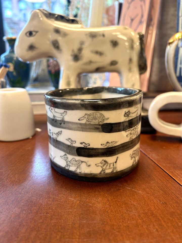 Black Every Animal Mug