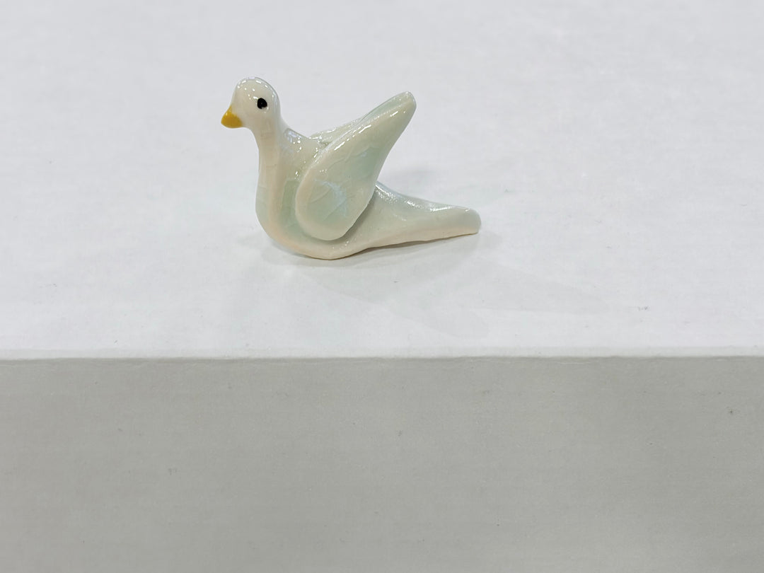 Mini Ceramic Pigeon