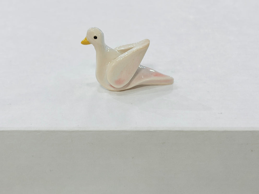 Mini Ceramic Pigeon