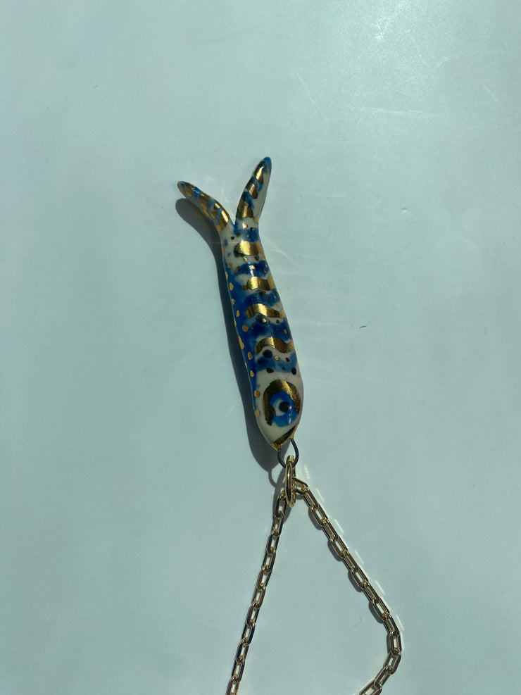 CATCH Fish Pendant Necklace