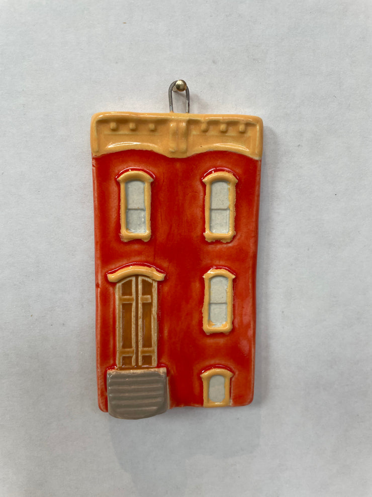 Brownstone Ornaments (I) By Christian Goodhue