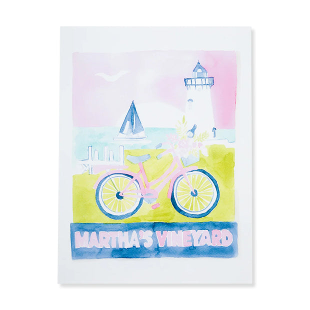 MARTHA'S VINEYARD MATCHBOOK PRINT