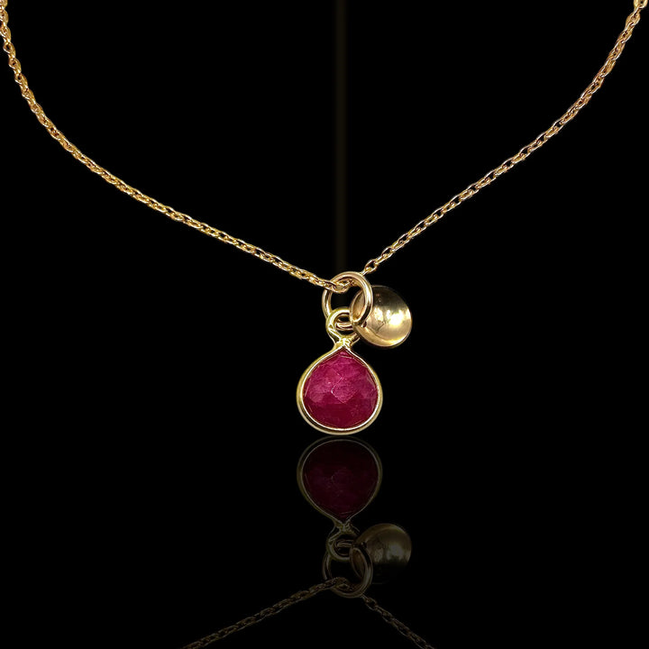 HANNAH necklace | Natural Gemstones and Gold Filled