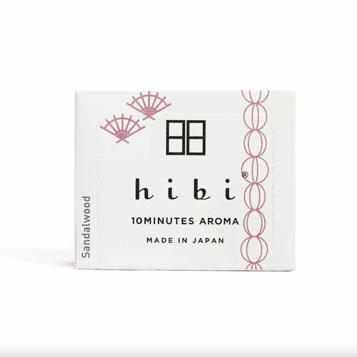 Hibi Incense Matches: Large Box of 30