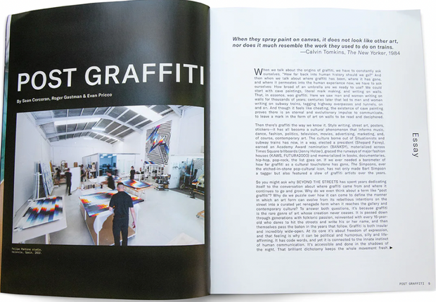 CONTROL Gallery "Exhibition 001: POST GRAFFITI Catalogue"