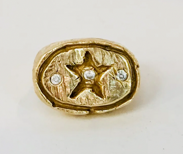 Heart Brass Ring