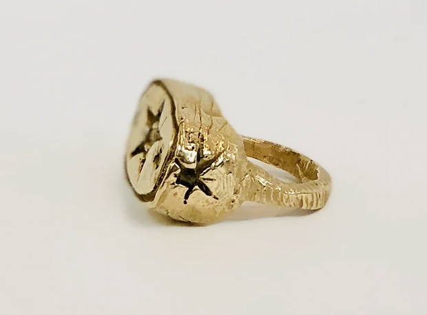 Heart Brass Ring