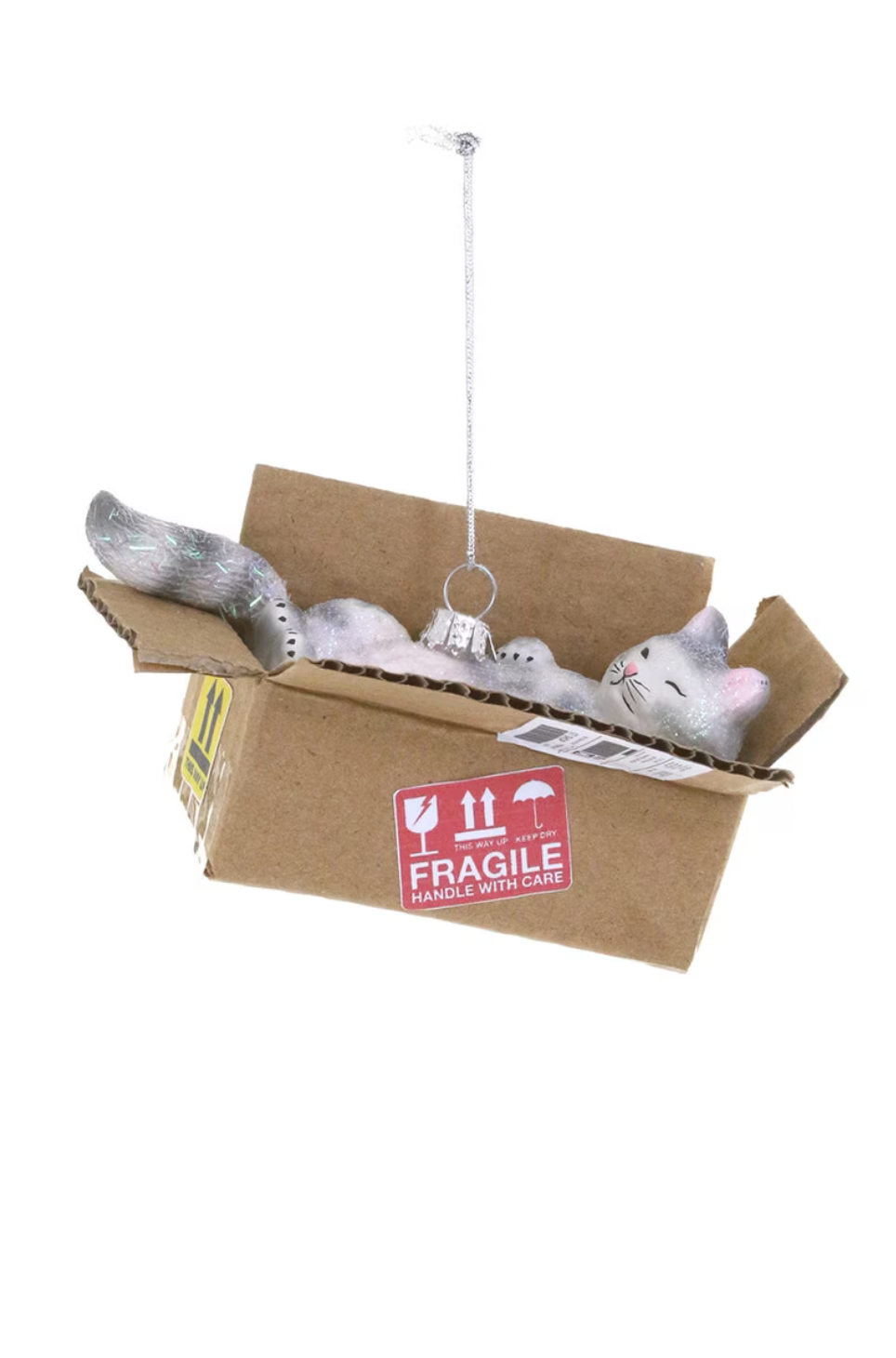 Cat+ Box Toy Ornamnet