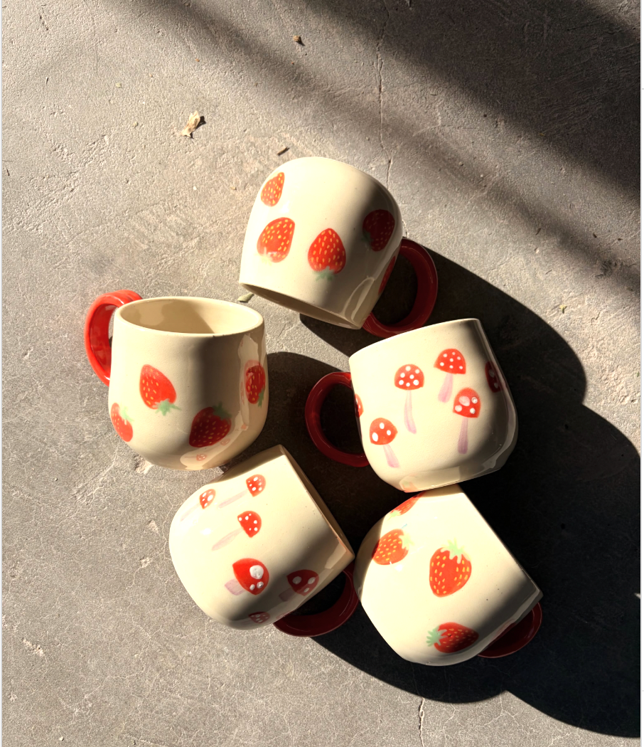 Fruit & Fungai Mugs