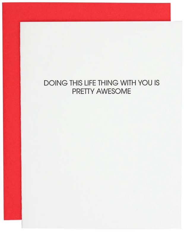 Doing This Life Card