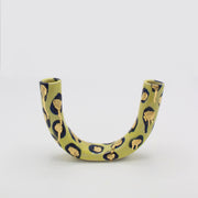 Blue & Yellow with Gold Palladium Dots Large Vase